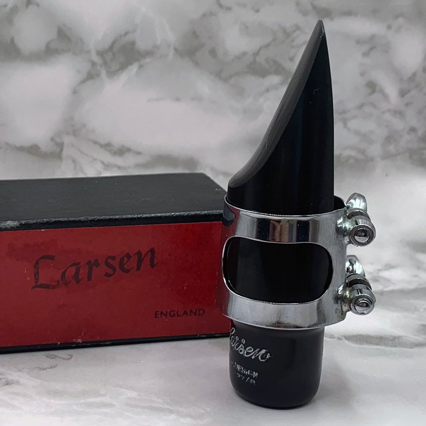 大量入荷 Larsen Berg Alto box original with M 85/2 (1970's) 管楽器・吹奏楽器