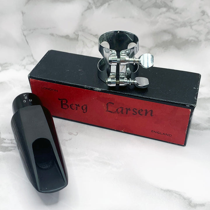 Berg Larsen Alto (1970's) 85/2 M with original box & ligature