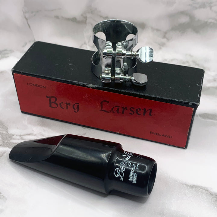 Berg Larsen Alto (1970's) 85/2 M with original box & ligature